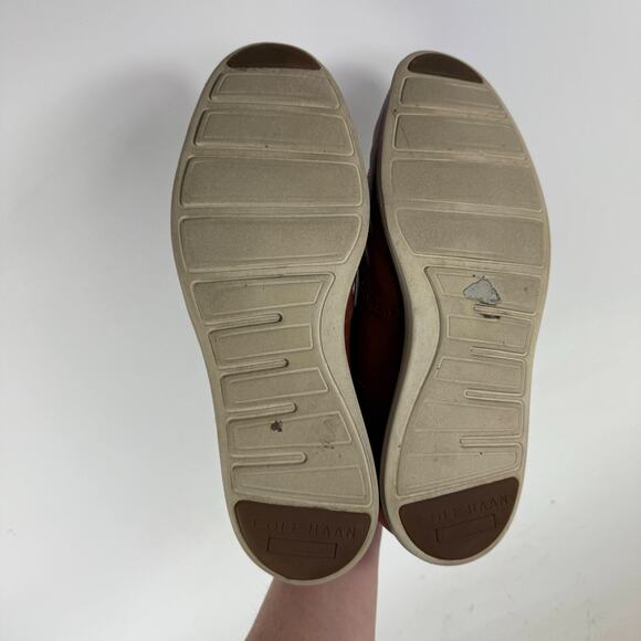 Cole Haan Originalgrand Wingtip Oxfords Men's 11 Brown Lace Up Low Top C26471 - Picture 8 of 10